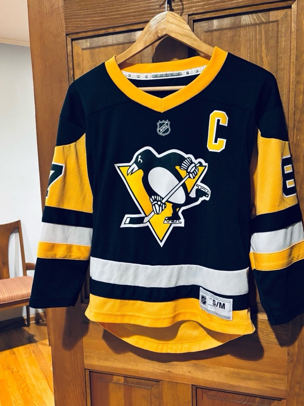 NHL SIDNEY CROSBY PITTSBURGH PENGUINS Jersey